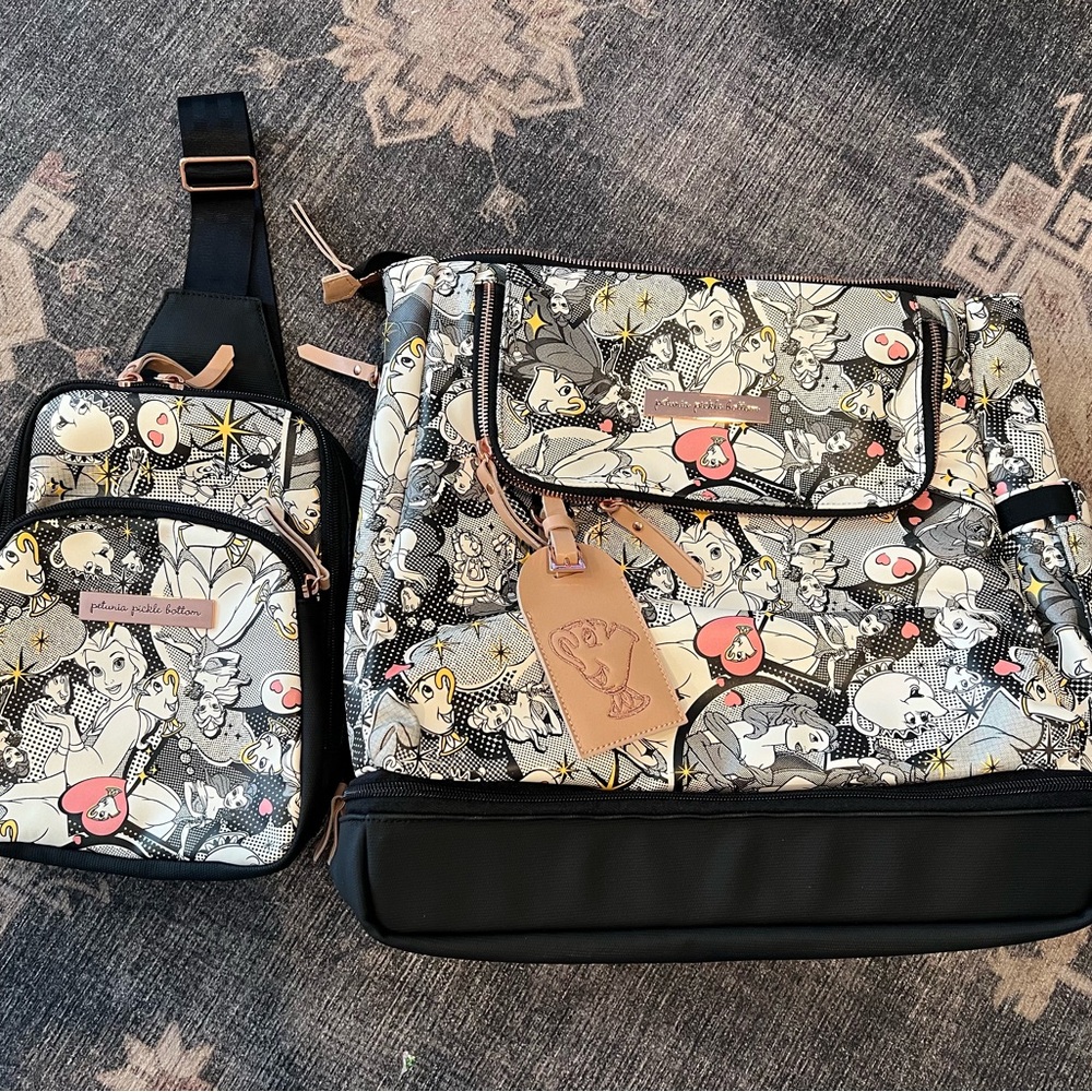 Patina pickle bottom pop art Belle bag